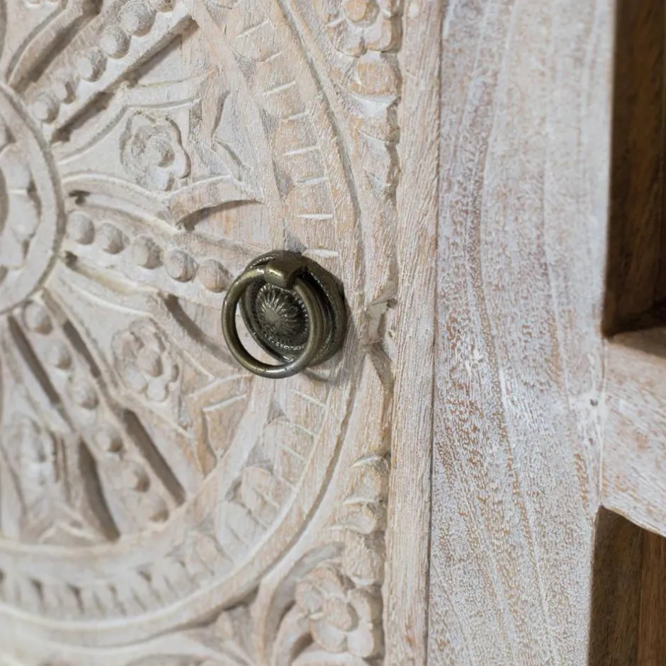 Massivholz Tv Möbel*Pharao24 TV Lowboard Netty