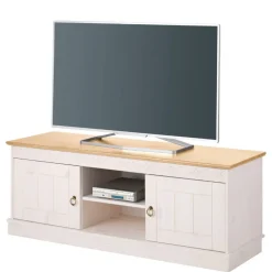 Massivholz Tv Möbel|Fernsehkommoden*Pharao24 TV Lowboard Regine