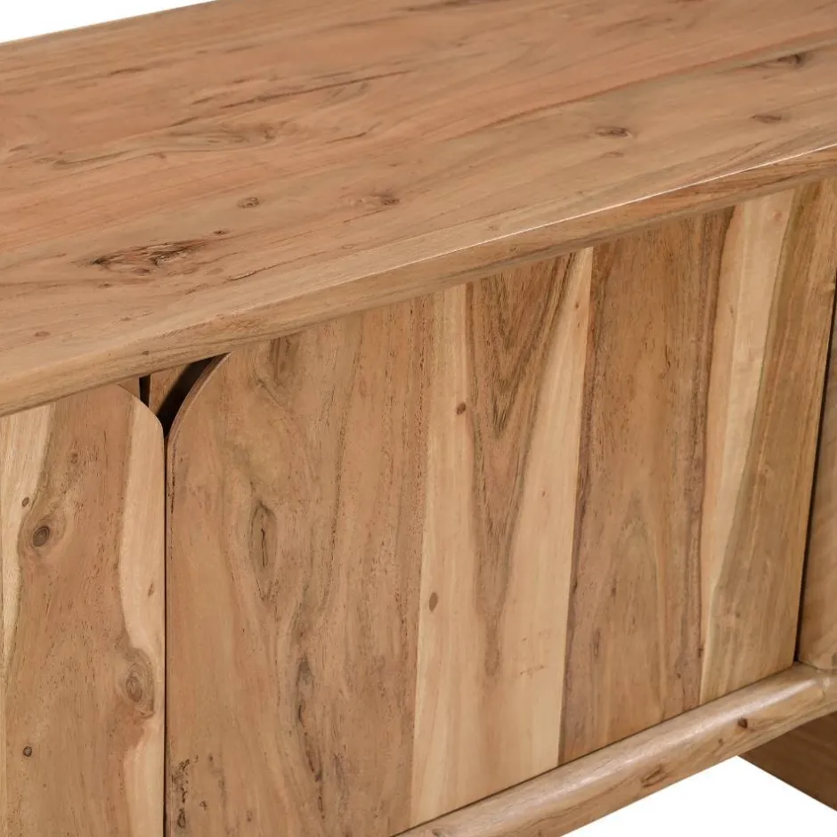 Massivholz Tv Möbel*Pharao24 TV Lowboard Troyesa