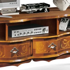 Massivholz Tv Möbel|Fernsehtische*Pharao24 TV Lowboard Valdarar