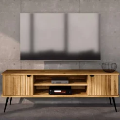 Massivholz Tv Möbel*Pharao24 TV Möbel Massivholz Clantica