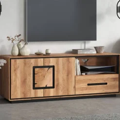 Pharao24 TV Sideboard Macereta> Massivholz Tv Möbel