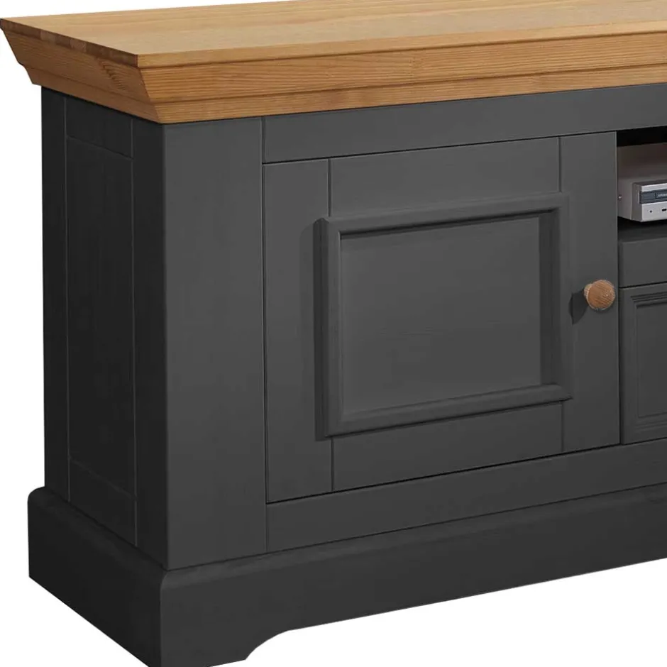 Massivholz Tv Möbel*Pharao24 TV Unterschrank Ligolas