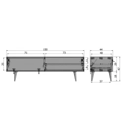 Pharao24 TV Unterschrank Nelani><noscript><img width=