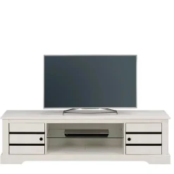 Massivholz Tv Möbel|Fernsehkommoden*Pharao24 TV Unterschrank Siluzia