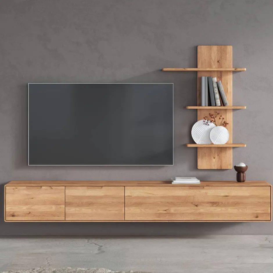 Pharao24 TV Wohnwand Amra> Moderne Wohnwände|Massivholz Wohnwände