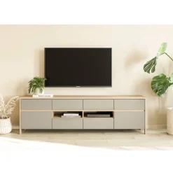 Wohnwand 300 Cm*Pharao24 TV Wohnwand Fine