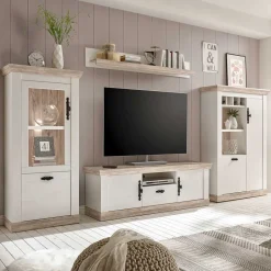 Pharao24 TV Wohnwand Flurencina> Wohnwand 350 Cm