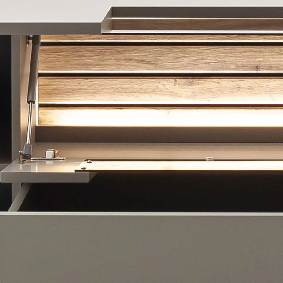 Wohnzimmerschrank|Wohnwand 250 Cm*Pharao24 TV Wohnwand Gerrit