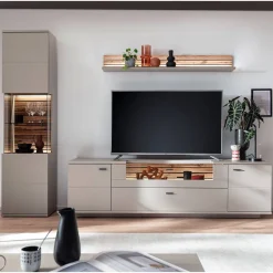 Wohnzimmerschrank|Wohnwand 250 Cm*Pharao24 TV Wohnwand Gerrit