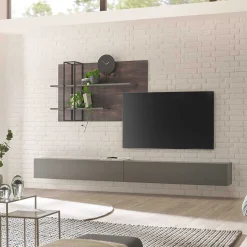 Pharao24 TV Wohnwand Hanniba> Wohnwand 300 Cm|Moderne Wohnwände