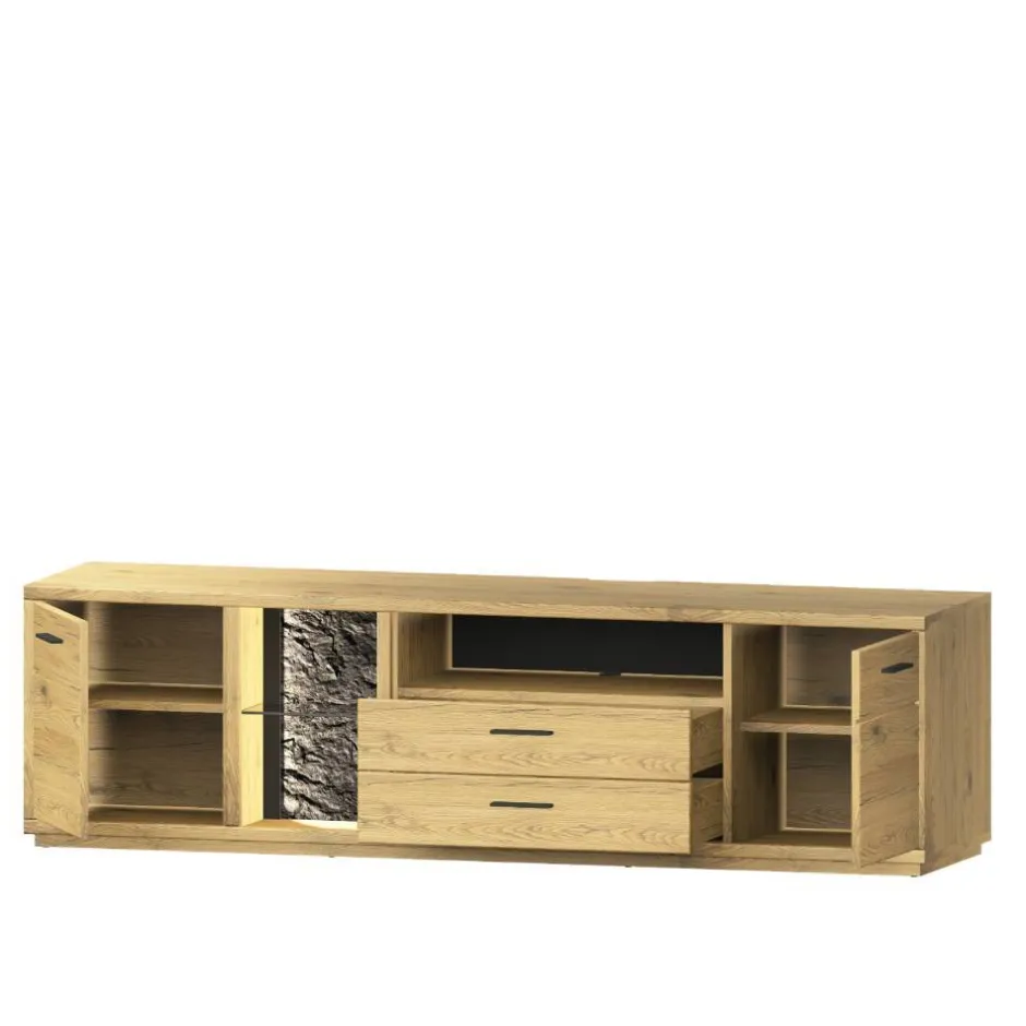 Pharao24 TV Wohnwand Ostoro> Moderne Wohnwände|Massivholz Wohnwände