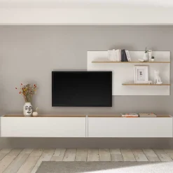 Pharao24 TV Wohnwand Rascian> Moderne Wohnwände|Wohnwand 300 Cm