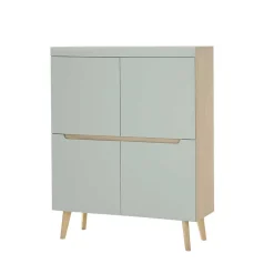 Wohnwand 300 Cm*Pharao24 TV Wohnwand Skandi Stil Casmas