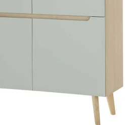 Wohnwand 300 Cm*Pharao24 TV Wohnwand Skandi Stil Casmas