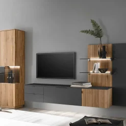 Wohnzimmerschrank|Moderne Wohnwände*Pharao24 TV Wohnwand Strong