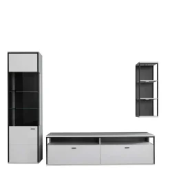 Wohnwand 250 Cm|Moderne Wohnwände*Pharao24 TV Wohnwand Ukai