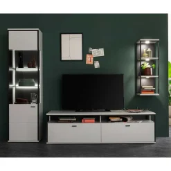 Wohnwand 250 Cm|Moderne Wohnwände*Pharao24 TV Wohnwand Ukai