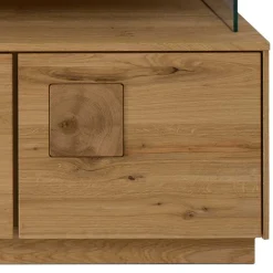 Moderne Wohnwände|Massivholz Wohnwände*Pharao24 TV Wohnwand Wildeiche Onitos