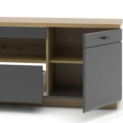 Moderne Wohnwände|Wohnwand 250 Cm*Pharao24 TV Wohnwand Yarisis