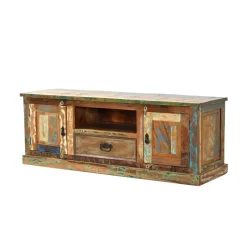 Fernsehtische|Massivholz Tv Möbel*Pharao24 TV-Lowboard Woodstock