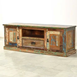 Fernsehtische|Massivholz Tv Möbel*Pharao24 TV-Lowboard Woodstock