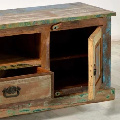 Fernsehtische|Massivholz Tv Möbel*Pharao24 TV-Lowboard Woodstock