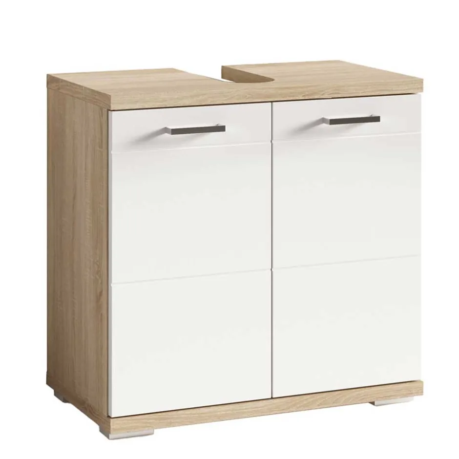 Pharao24 Unterbeckenschrank Evinele> Badezimmerschränke|Waschbeckenunterschränke