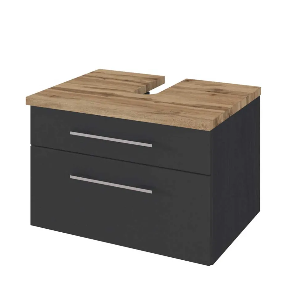 Badezimmerschränke|Waschbeckenunterschränke*Pharao24 Unterbeckenschrank Hayos