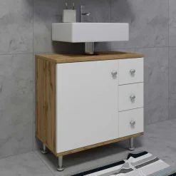 Pharao24 Unterbeckenschrank Roselina> Waschbeckenunterschränke|Bad Unterschränke