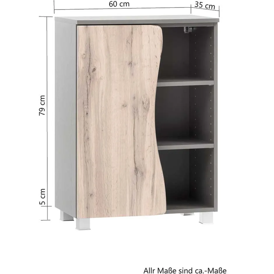 Pharao24 Unterschrank Bad Eleon> Badezimmerschränke|Bad Unterschränke