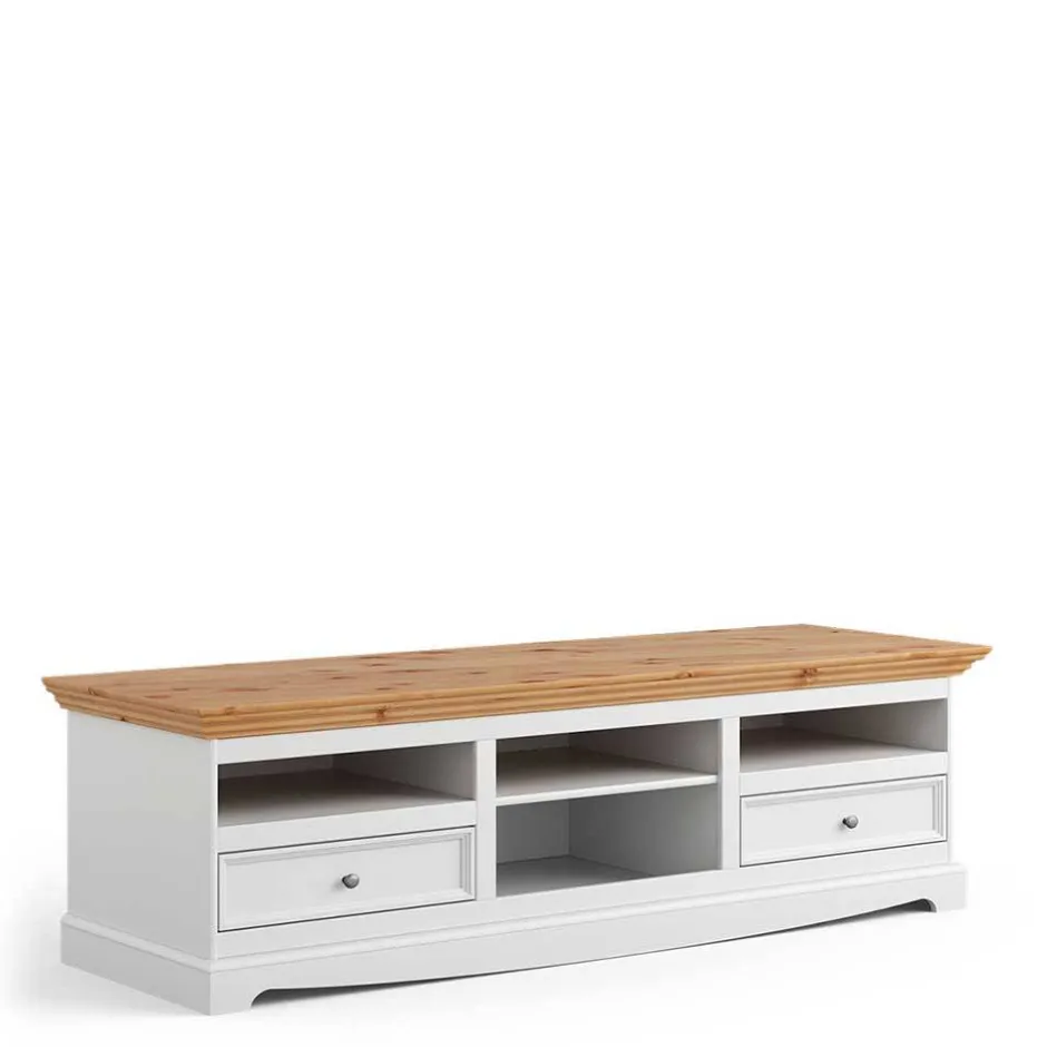 Pharao24 Unterschrank Fernseher Renero> Massivholz Tv Möbel|Fernsehtische