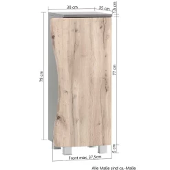 Bad Unterschränke*Pharao24 Unterschrank Landhaus Eleon