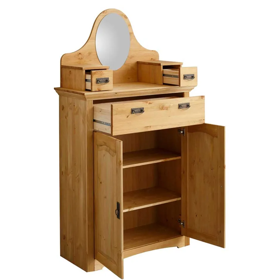 Pharao24 Vertiko Delian> Wohnzimmervitrinen|Massivholz Schränke