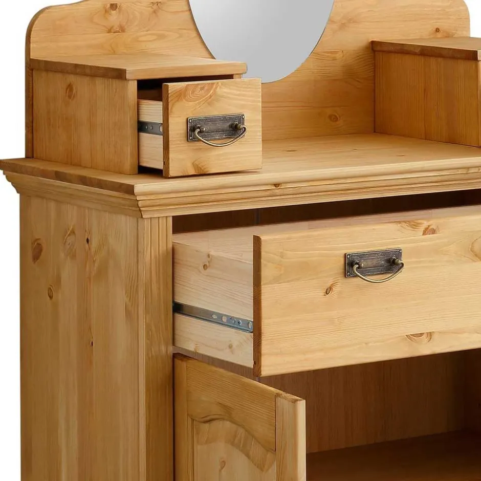 Pharao24 Vertiko Delian> Wohnzimmervitrinen|Massivholz Schränke