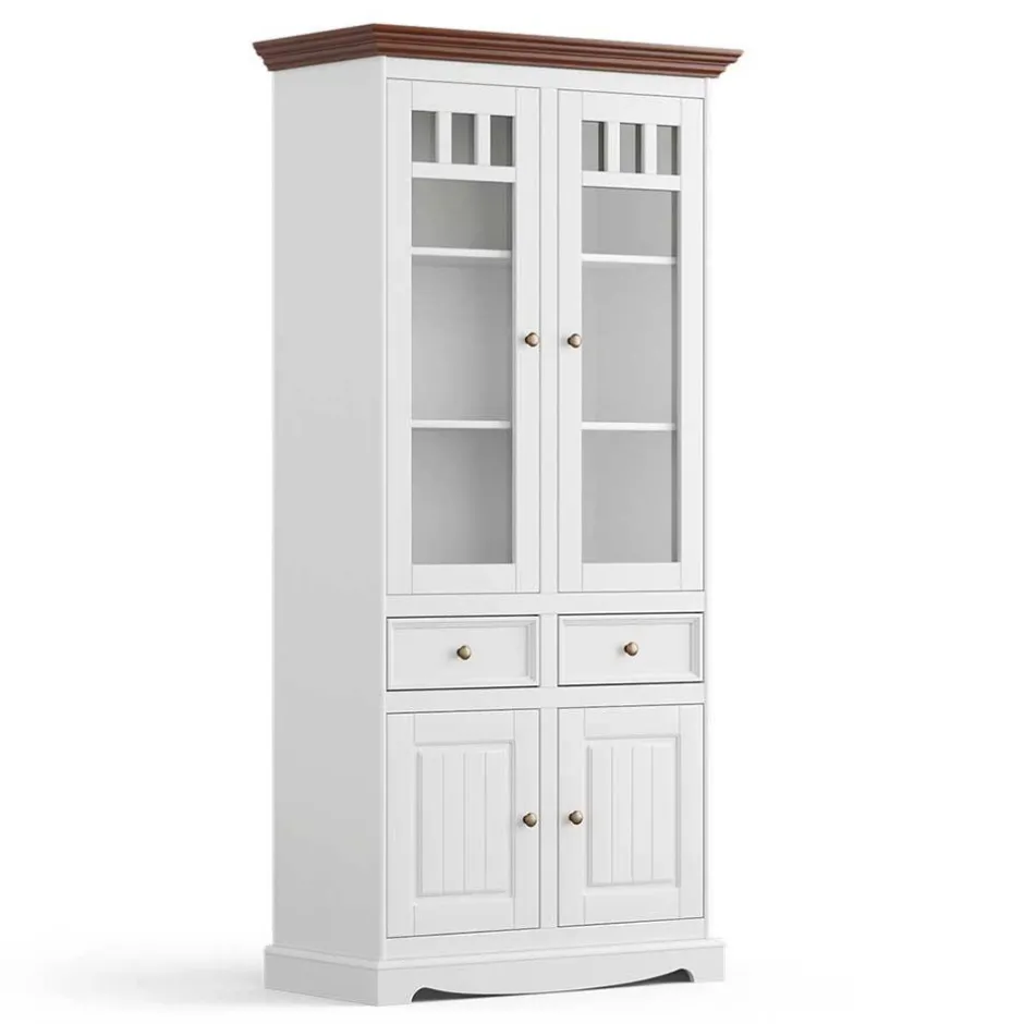 Vitrinenschrank|Stauraumvitrinen*Pharao24 Vitrine Asendra