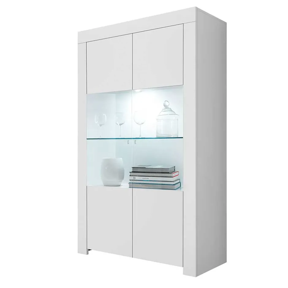 Wohnzimmervitrinen|Vitrinenschrank*Pharao24 Vitrine Avenso