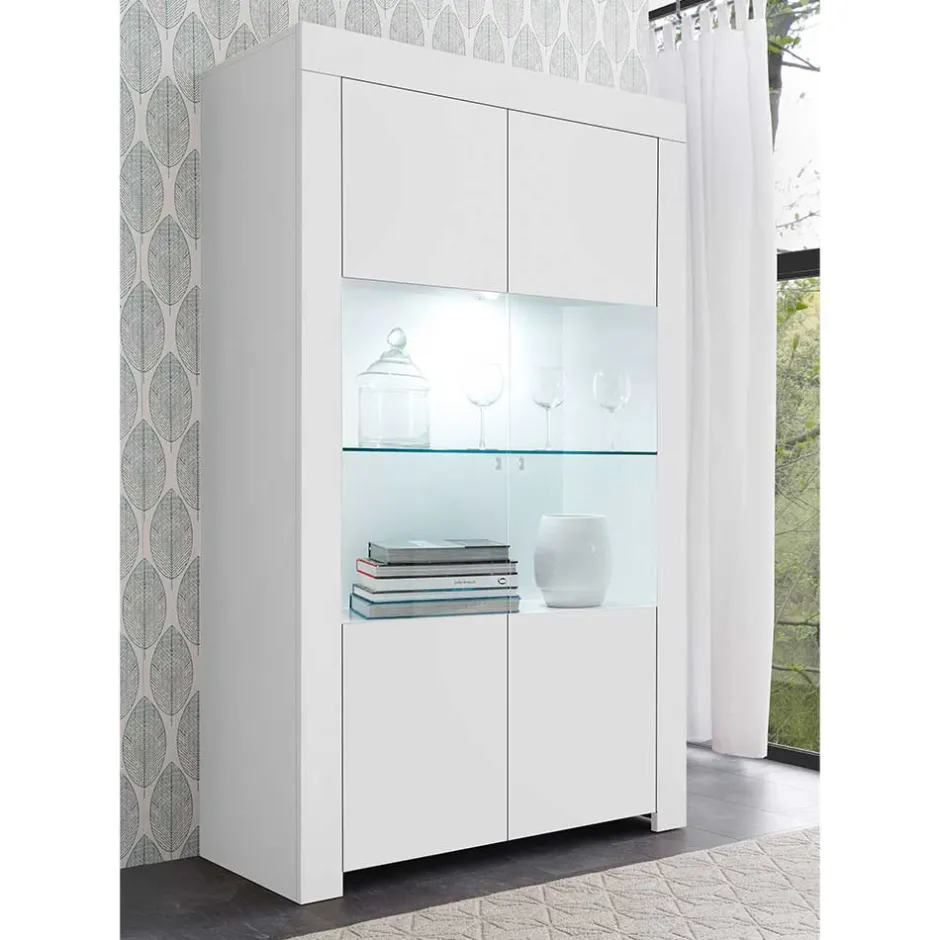 Wohnzimmervitrinen|Vitrinenschrank*Pharao24 Vitrine Avenso