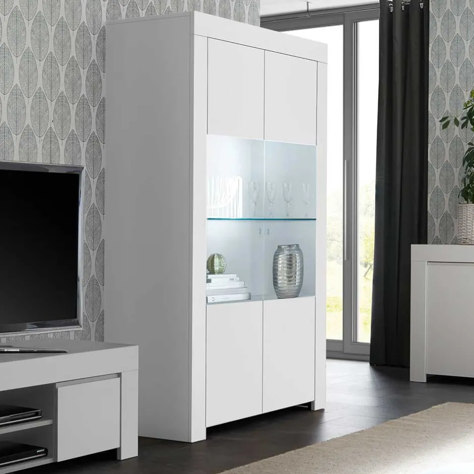 Wohnzimmervitrinen|Vitrinenschrank*Pharao24 Vitrine Avenso