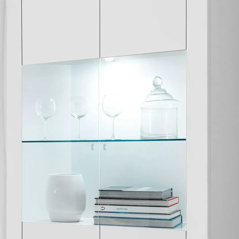 Wohnzimmervitrinen|Vitrinenschrank*Pharao24 Vitrine Avenso