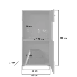 Stauraumvitrinen*Pharao24 Vitrine Contreros