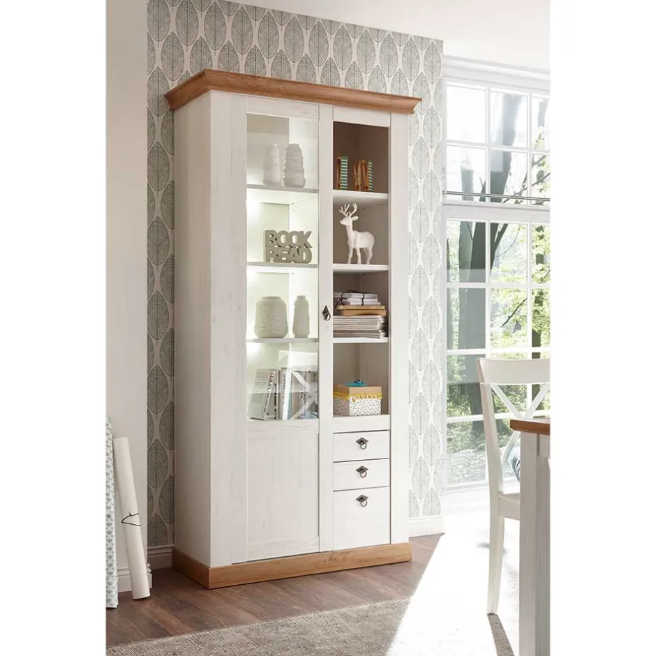 Wohnzimmerschrank|Vitrinenschrank*Pharao24 Vitrine Craiova