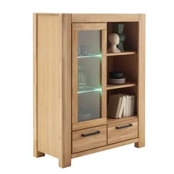 Vitrinenschrank|Highboards*Pharao24 Vitrine Crystoga