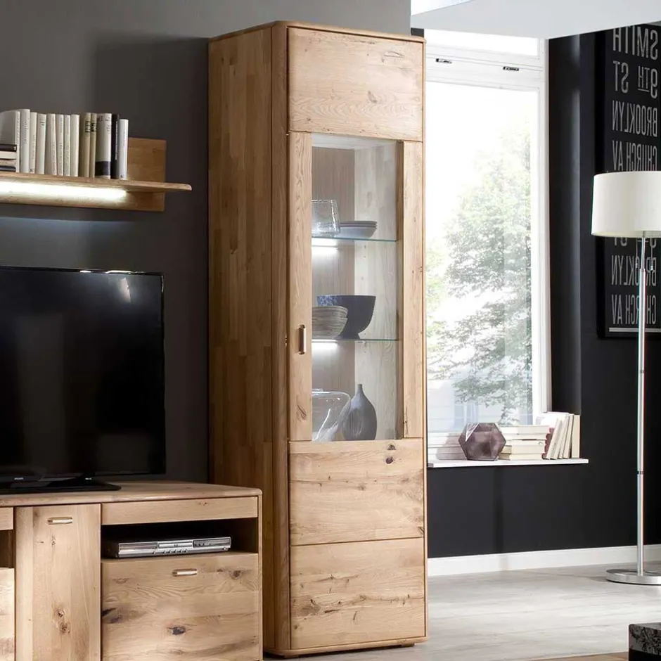 Vitrinenschrank|Wohnzimmervitrinen*Pharao24 Vitrine Drascana