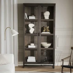 Vitrinenschrank|Wohnzimmervitrinen*Pharao24 Vitrine Elisira