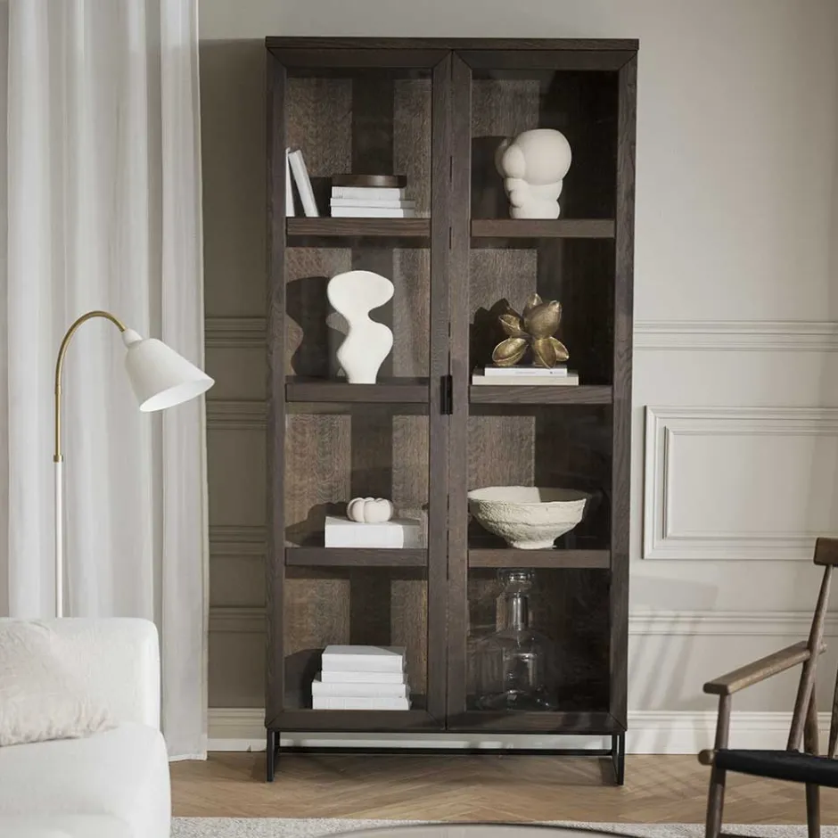 Vitrinenschrank|Wohnzimmervitrinen*Pharao24 Vitrine Elisira