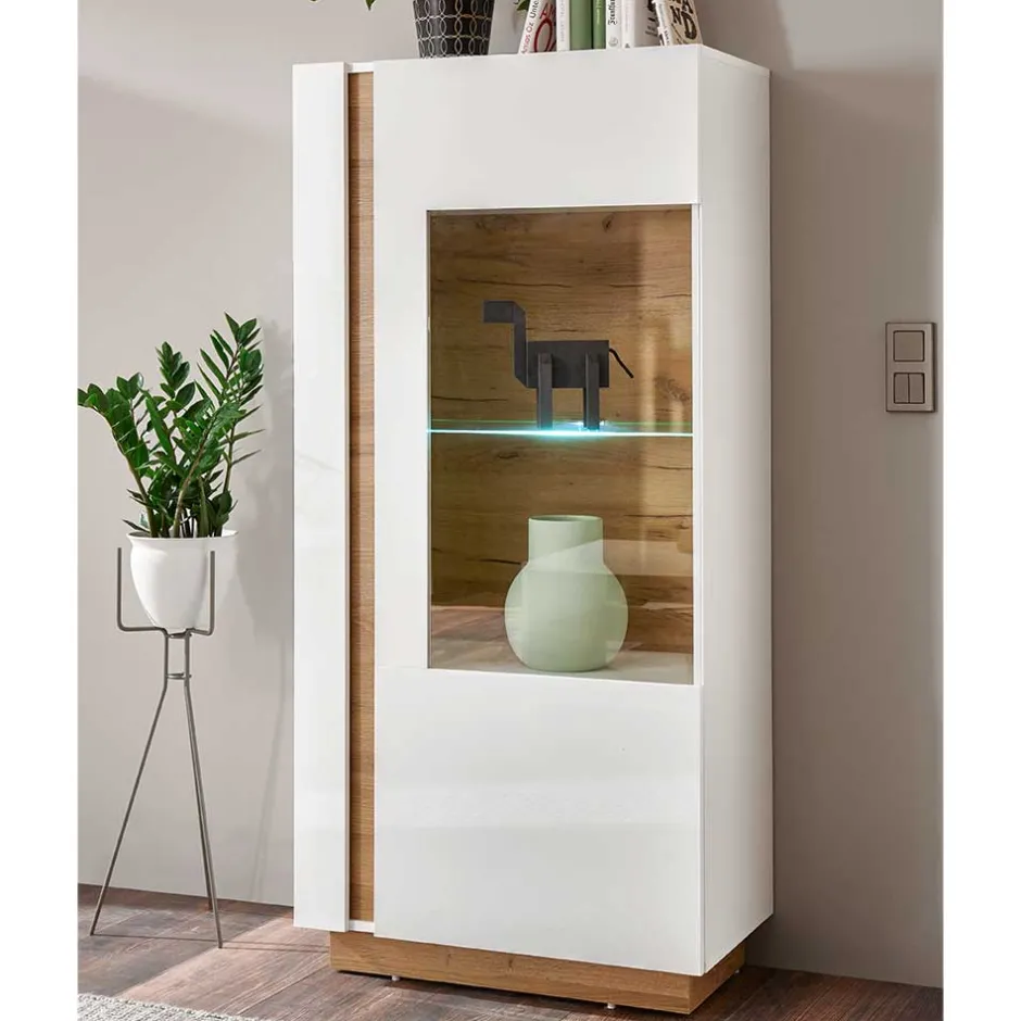 Vitrinenschrank|Stauraumvitrinen*Pharao24 Vitrine Franvos