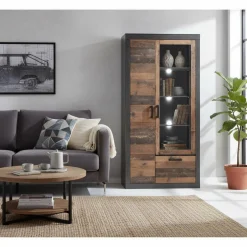 Wohnzimmervitrinen|Vitrinenschrank*Pharao24 Vitrine Frondito