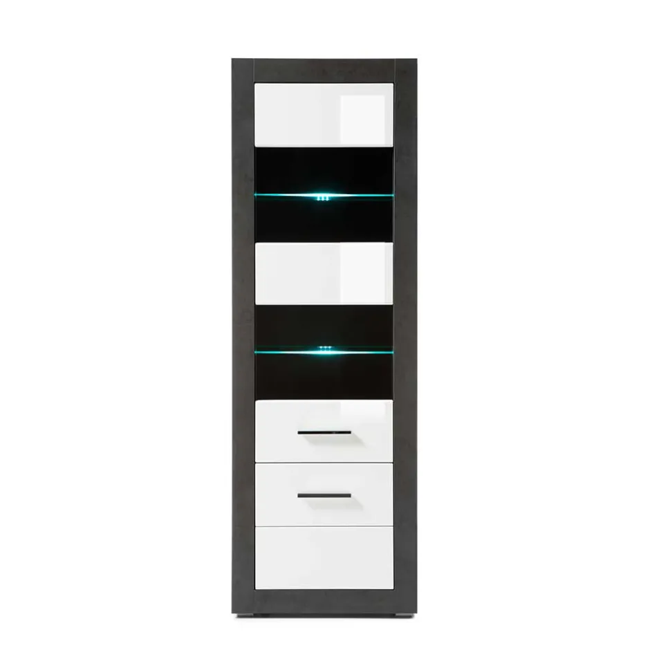 Pharao24 Vitrine Jains> Vitrinenschrank|Wohnzimmervitrinen