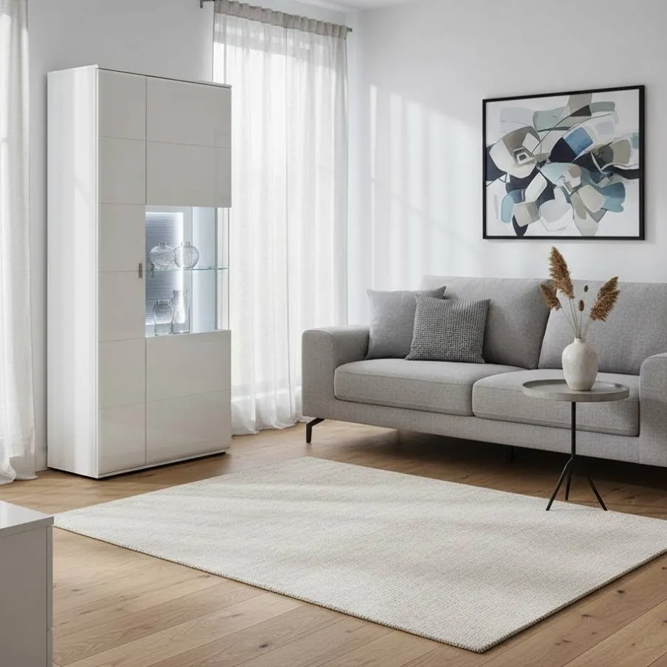 Wohnzimmerschrank|Vitrinenschrank*Pharao24 Vitrine Jelvedo